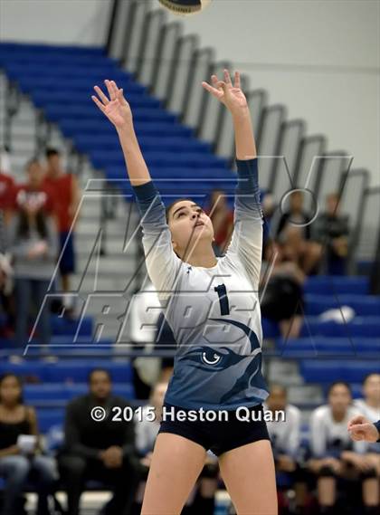 Thumbnail 2 in Upland Christian Academy vs. Santa Clarita Christian (CIF-SS D5AA Final) photogallery.