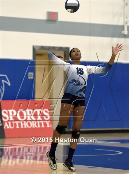 Thumbnail 1 in Upland Christian Academy vs. Santa Clarita Christian (CIF-SS D5AA Final) photogallery.