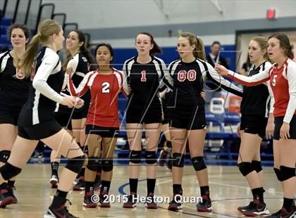 Thumbnail 2 in Upland Christian Academy vs. Santa Clarita Christian (CIF-SS D5AA Final) photogallery.