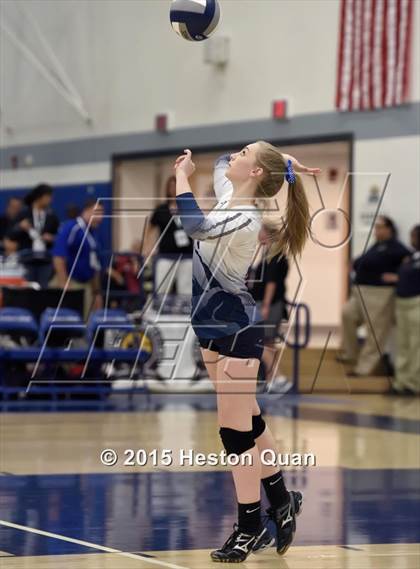 Thumbnail 3 in Upland Christian Academy vs. Santa Clarita Christian (CIF-SS D5AA Final) photogallery.