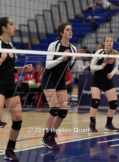 Thumbnail 1 in Upland Christian Academy vs. Santa Clarita Christian (CIF-SS D5AA Final) photogallery.