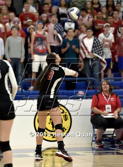 Thumbnail 2 in Upland Christian Academy vs. Santa Clarita Christian (CIF-SS D5AA Final) photogallery.