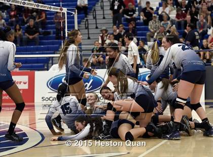 Thumbnail 3 in Upland Christian Academy vs. Santa Clarita Christian (CIF-SS D5AA Final) photogallery.