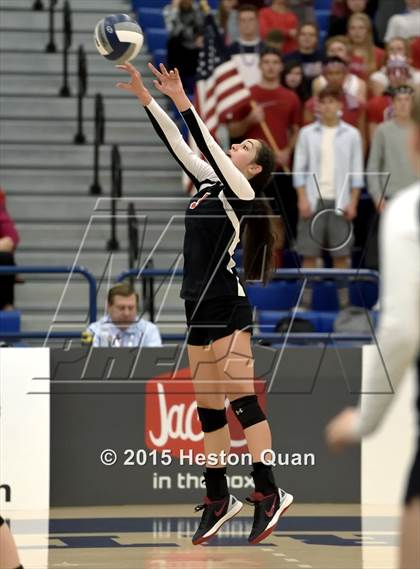 Thumbnail 1 in Upland Christian Academy vs. Santa Clarita Christian (CIF-SS D5AA Final) photogallery.