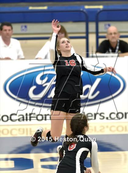 Thumbnail 1 in Upland Christian Academy vs. Santa Clarita Christian (CIF-SS D5AA Final) photogallery.