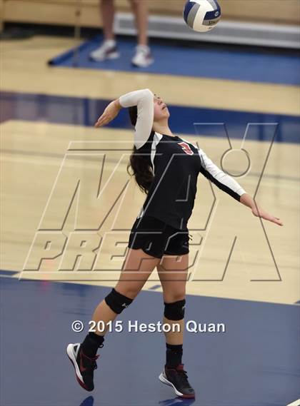 Thumbnail 2 in Upland Christian Academy vs. Santa Clarita Christian (CIF-SS D5AA Final) photogallery.