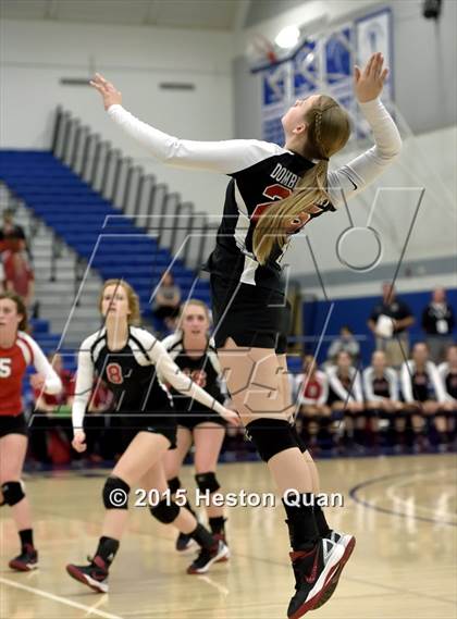 Thumbnail 3 in Upland Christian Academy vs. Santa Clarita Christian (CIF-SS D5AA Final) photogallery.