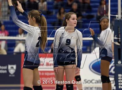 Thumbnail 2 in Upland Christian Academy vs. Santa Clarita Christian (CIF-SS D5AA Final) photogallery.