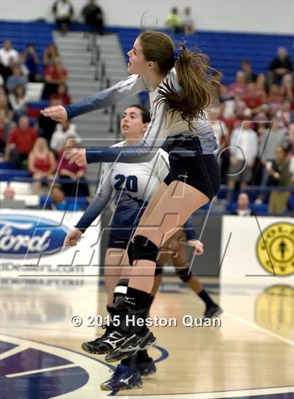 Thumbnail 3 in Upland Christian Academy vs. Santa Clarita Christian (CIF-SS D5AA Final) photogallery.