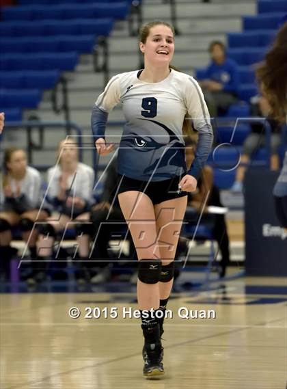 Thumbnail 3 in Upland Christian Academy vs. Santa Clarita Christian (CIF-SS D5AA Final) photogallery.
