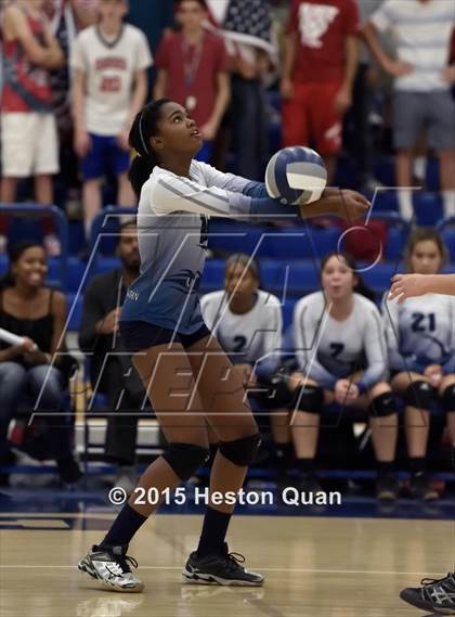 Thumbnail 3 in Upland Christian Academy vs. Santa Clarita Christian (CIF-SS D5AA Final) photogallery.