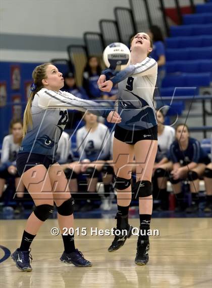 Thumbnail 3 in Upland Christian Academy vs. Santa Clarita Christian (CIF-SS D5AA Final) photogallery.