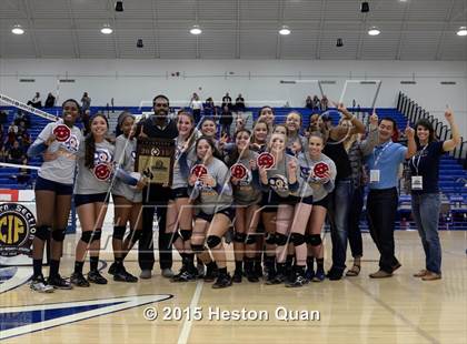 Thumbnail 3 in Upland Christian Academy vs. Santa Clarita Christian (CIF-SS D5AA Final) photogallery.