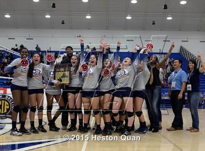 Thumbnail 2 in Upland Christian Academy vs. Santa Clarita Christian (CIF-SS D5AA Final) photogallery.