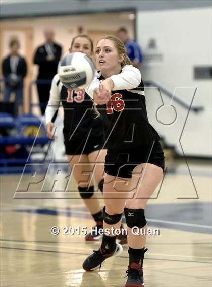 Thumbnail 3 in Upland Christian Academy vs. Santa Clarita Christian (CIF-SS D5AA Final) photogallery.