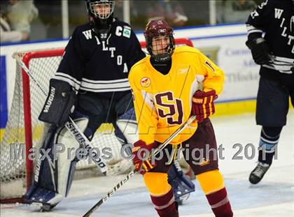 Thumbnail 1 in Wilton @ St. Joseph (FCIAC Quarterfinal) photogallery.