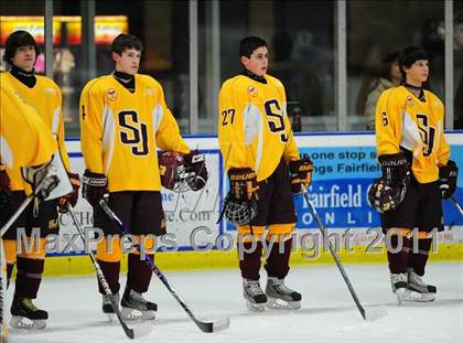 Thumbnail 3 in Wilton @ St. Joseph (FCIAC Quarterfinal) photogallery.