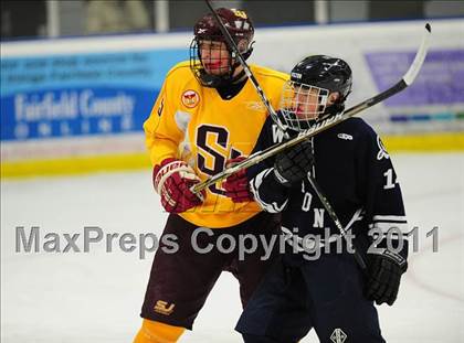 Thumbnail 2 in Wilton @ St. Joseph (FCIAC Quarterfinal) photogallery.