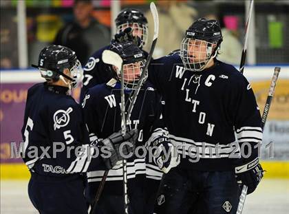 Thumbnail 2 in Wilton @ St. Joseph (FCIAC Quarterfinal) photogallery.