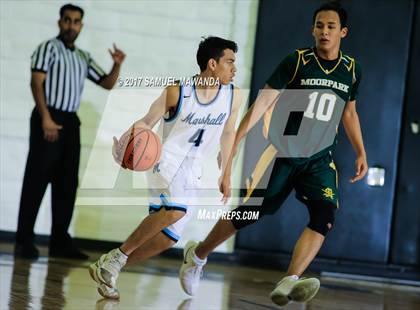 Thumbnail 1 in Moorpark vs Marshall (West Valley Tip-Off) photogallery.