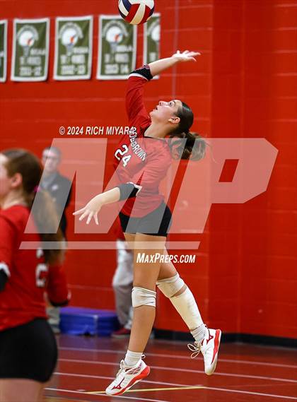 Thumbnail 3 in Coe-Brown Academy vs. Milford (NHIAA D2 Semifinal) photogallery.