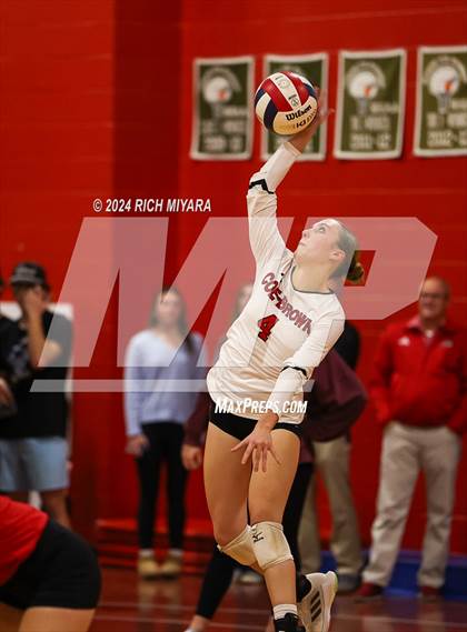 Thumbnail 2 in Coe-Brown Academy vs. Milford (NHIAA D2 Semifinal) photogallery.