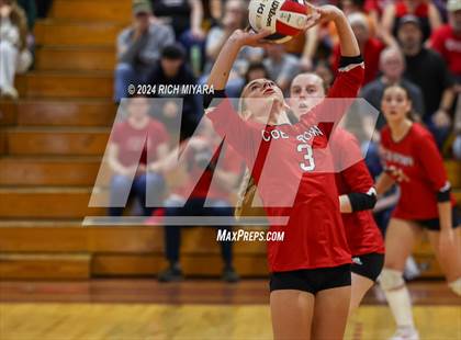 Thumbnail 3 in Coe-Brown Academy vs. Milford (NHIAA D2 Semifinal) photogallery.