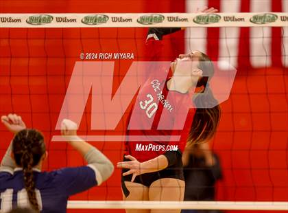 Thumbnail 2 in Coe-Brown Academy vs. Milford (NHIAA D2 Semifinal) photogallery.