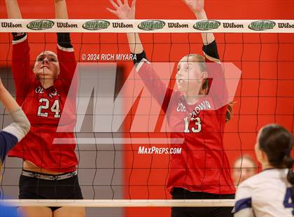 Thumbnail 2 in Coe-Brown Academy vs. Milford (NHIAA D2 Semifinal) photogallery.