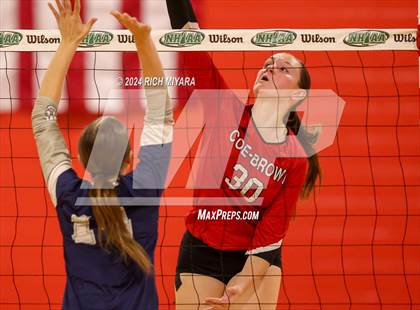 Thumbnail 1 in Coe-Brown Academy vs. Milford (NHIAA D2 Semifinal) photogallery.