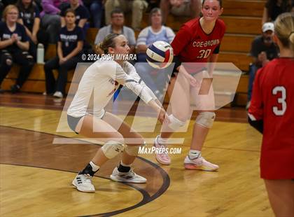Thumbnail 3 in Coe-Brown Academy vs. Milford (NHIAA D2 Semifinal) photogallery.