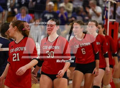 Thumbnail 2 in Coe-Brown Academy vs. Milford (NHIAA D2 Semifinal) photogallery.