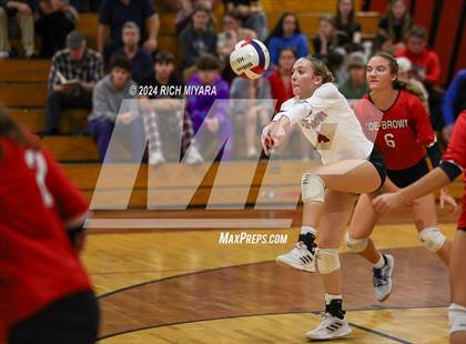Thumbnail 3 in Coe-Brown Academy vs. Milford (NHIAA D2 Semifinal) photogallery.