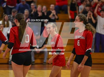 Thumbnail 2 in Coe-Brown Academy vs. Milford (NHIAA D2 Semifinal) photogallery.