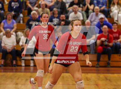 Thumbnail 1 in Coe-Brown Academy vs. Milford (NHIAA D2 Semifinal) photogallery.