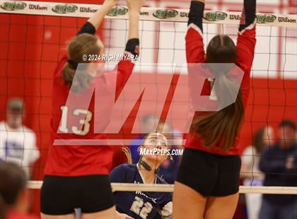 Thumbnail 3 in Coe-Brown Academy vs. Milford (NHIAA D2 Semifinal) photogallery.