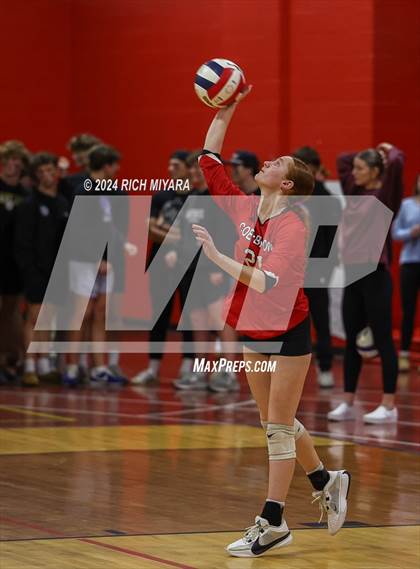 Thumbnail 2 in Coe-Brown Academy vs. Milford (NHIAA D2 Semifinal) photogallery.