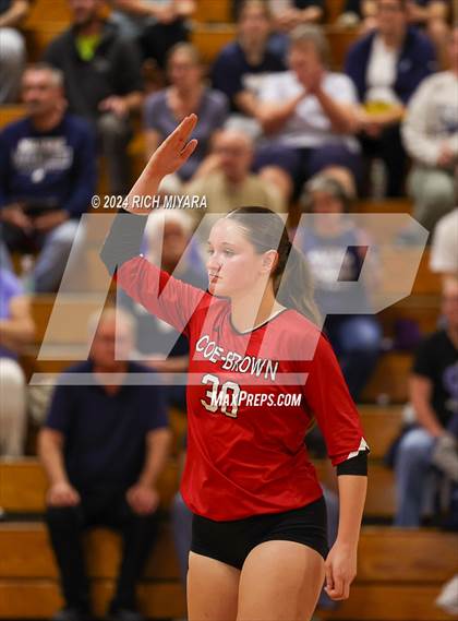 Thumbnail 3 in Coe-Brown Academy vs. Milford (NHIAA D2 Semifinal) photogallery.