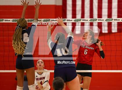 Thumbnail 1 in Coe-Brown Academy vs. Milford (NHIAA D2 Semifinal) photogallery.