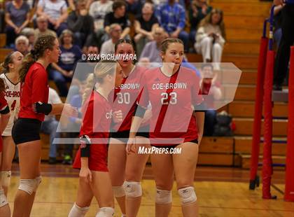 Thumbnail 2 in Coe-Brown Academy vs. Milford (NHIAA D2 Semifinal) photogallery.