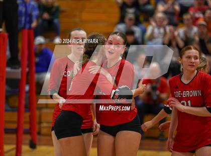 Thumbnail 1 in Coe-Brown Academy vs. Milford (NHIAA D2 Semifinal) photogallery.