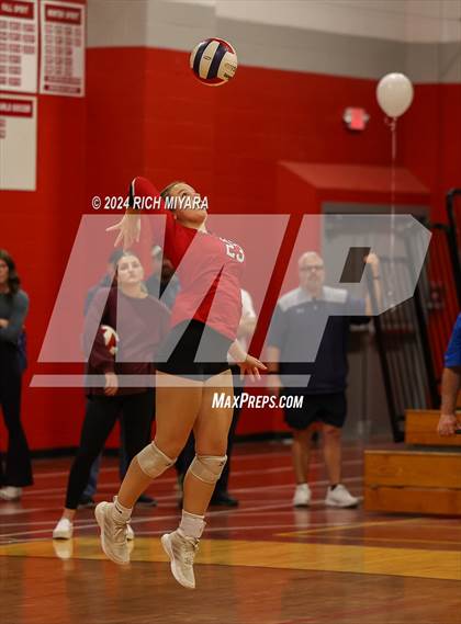Thumbnail 3 in Coe-Brown Academy vs. Milford (NHIAA D2 Semifinal) photogallery.