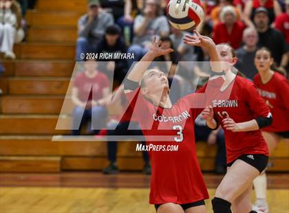 Thumbnail 1 in Coe-Brown Academy vs. Milford (NHIAA D2 Semifinal) photogallery.