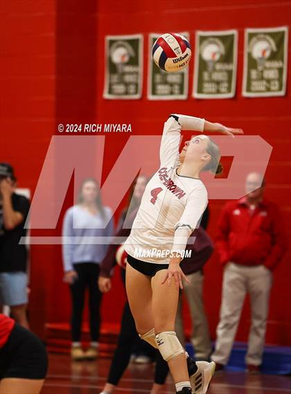 Thumbnail 1 in Coe-Brown Academy vs. Milford (NHIAA D2 Semifinal) photogallery.