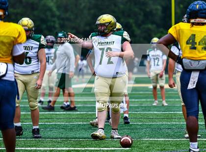 Thumbnail 1 in Cape Fear vs Pinecrest (Scrimmage) photogallery.