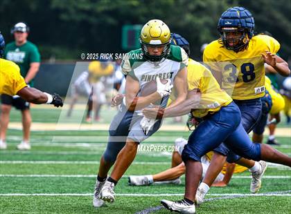 Thumbnail 2 in Cape Fear vs Pinecrest (Scrimmage) photogallery.