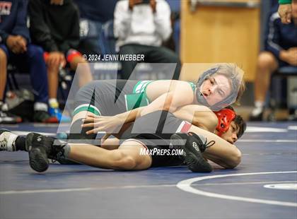 Thumbnail 1 in Virgin Valley vs Liberty (Spring Valley Duals Final Round 2) photogallery.
