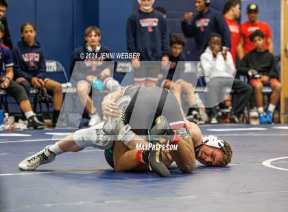 Thumbnail 1 in Virgin Valley vs Liberty (Spring Valley Duals Final Round 2) photogallery.