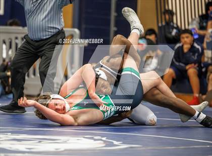 Thumbnail 1 in Virgin Valley vs Liberty (Spring Valley Duals Final Round 2) photogallery.