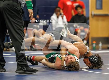 Thumbnail 2 in Virgin Valley vs Liberty (Spring Valley Duals Final Round 2) photogallery.